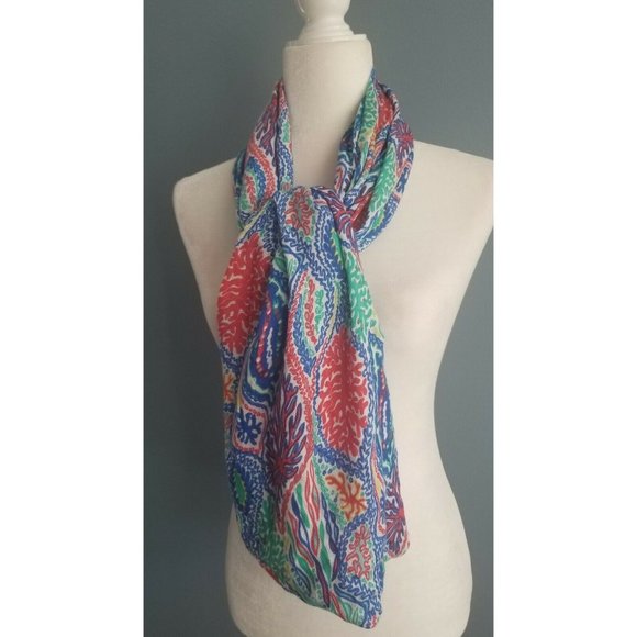 Lilly Pulitzer Let Minnow Infinity Scarf - Picture 3 of 9